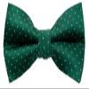 Spring Notion Boy's Dotted Woven Bow Tie Emerald X-Large view 1