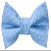 Spring Notion Boy's Dotted Woven Bow Tie Light Blue X-Large view 1