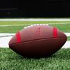 Logo Brands NCAA Alabama Crimson Tide Full-Size Compsite Football  Team Color Stripe Design | Durable Composite Leather with Grip Laces | Great for Tailgates view 4
