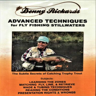 Crystal Creek Anglers Denny RICKARDS Fly Fishing STILLWATERS for Trophy Trout (Advanced Techniques)
