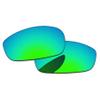 PapaViva Replacement Lenses for Oakley Split Jacket OO9099 61mm/Wind Jacket 61mm/Split Jacket Asian Fit 61mm Sunglass Emerald Green Pro+ Anti-reflective Polarized view 2