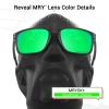 Mryok+ Polarized Replacement Lenses for Oakley Split Jacket Vented OO9099 - Emerald Green view 3