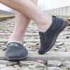 Men's Canvas Low Top Shoes Slip on Sneakers Casual Loafers Sneakers Grey view 4