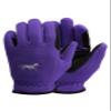 HORZE Kids' Fleece Winter Horse Riding Gloves with Pony Design - Sultry Violet - 4 view 1