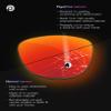 PapaViva Replacement Lenses for Oakley Scalpel OO9095/Scalpel Asian Fit OO9134 Sunglass Solid Black Non-polarized view 4