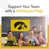Iowa Hawkeyes College Sports Printed Flag - NCAA Licensed - Nylon - School Banner (Gold, Black, 3' x 5') view 4