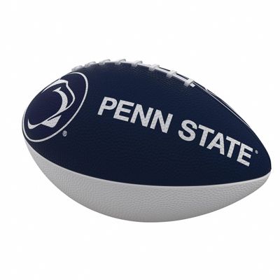 Logo Brands NCAA Penn State Nittany Lions Combo Logo Junior-Size Rubber Football, Team Color