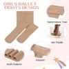 Century Star Girls Tights 9-14-Ballet Transition Footed Tights for Girls Dance Stockings view 4