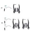 Dilwe Set, Aluminum Alloy Front Rear Pair Set Brake Accessory for Mountain (1 Pair) view 2
