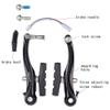 Dilwe Set, Aluminum Alloy Front Rear Pair Set Brake Accessory for Mountain (1 Pair) view 4