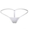 ETAOLINE Women's Low Rise Micro Back G-string Thong Panty Underwear (S, White 1) view 1