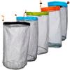 Dilwe Mesh Storage Bag; Camping Mesh Bag; Mesh Sack; Drawstring Mesh Bag; Mesh Bag; (S Blue) view 4
