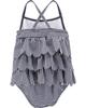 Carter's Baby Girl's Two-Piece Swimsuit Swimwear, Blue Stripe, 6 Months view 2