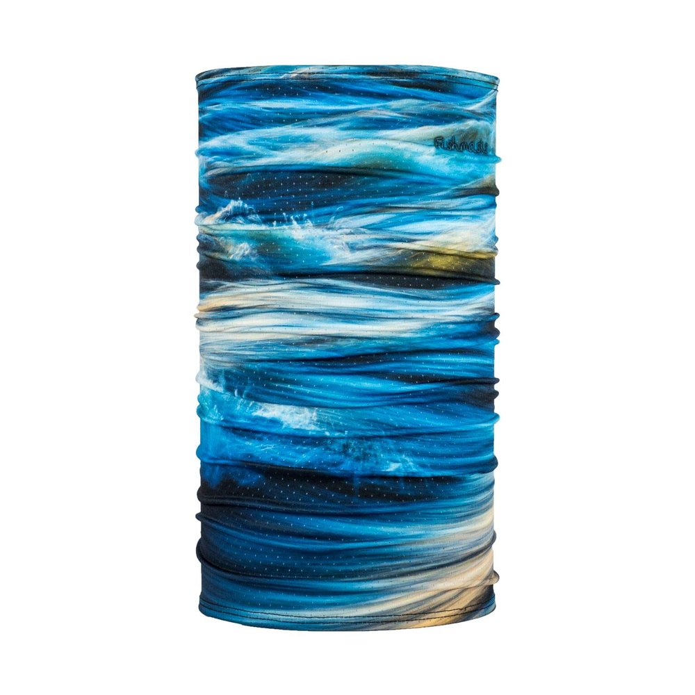Fishmasks Single Layer Neck Gaiter - Lightweight, Fishing Protection From Sun, Wind And Moisture - Made In USA - UPF 50+ Moisture-Wicking Fabric - Aquause Exposure
