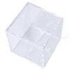 ChalkTalkSPORTS Square Acrylic Ball Display Cube | Clear Protective Case | 3-Pack view 1