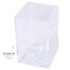 ChalkTalkSPORTS Square Acrylic Ball Display Cube | Clear Protective Case | 3-Pack view 3