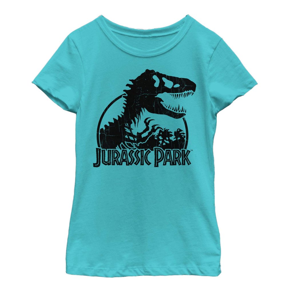 Jurassic Park Big Bones Girls Short Sleeve Tee Shirt