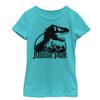 Jurassic Park Big Bones Girls Short Sleeve Tee Shirt view 1
