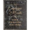 Crown Awards Corporate Employee Recognition Plaques - 7 x 9 Employee of The Month Black Marbleized Recognition Trophy Plaque Award Prime view 1