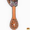 HILASON Brown Western Leather Spur Straps Floral Crystals Bling Conchos | for Women and Men view 3