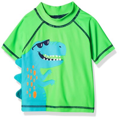 Carter's Baby Boy's Rashguard Swimwear, Dinosaur, 3 Months