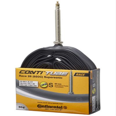 Continental Supersonic Road Bicycle Tube - Presta (650 x 18-25 - 42mm Presta)