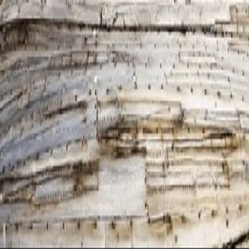 Posterazzi Details of an old whaling boat hull Spitsbergen Svalbard Islands Norway Poster Print, (40 x 10)
