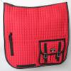 Horse Quilted Western English All-Purpose Trail Ride Saddle PAD Pockets Red 7277 view 3