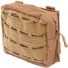 Mil-Tec Laser Cut MOLLE Belt Pouch - Small (Dark Coyote) view 2