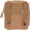 Mil-Tec Laser Cut MOLLE Belt Pouch - Small (Dark Coyote) view 3