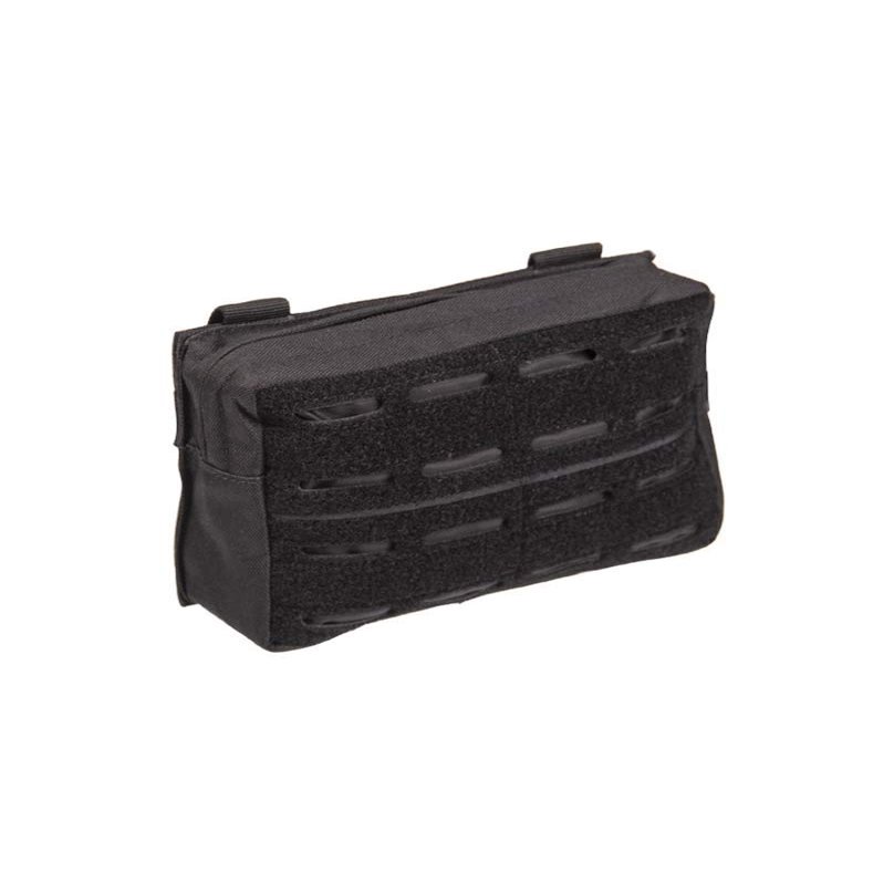 Mil-Tec Laser Cut MOLLE Belt Pouch - Small (Black)