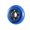 Rollerex VXT500 Inline Skate Wheels 8-Pack - 85A Durable Roller Blade Wheels for Indoor & Outdoor Skating - Fits Standard 608 Bearings (Deep Sea Blue, 72mm) view 2