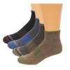 Columbia Cotton Heathered Med-Weight Quarter, Multi Asst, Men 6-12, 4 Pair view 1