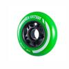 Rollerex VXT500 Inline Skate Wheels 8-Pack - 85A Durable Roller Blade Wheels for Indoor & Outdoor Skating - Fits Standard 608 Bearings (Turf Green, 72mm) view 2