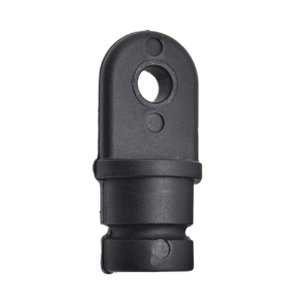 MARINE CITY Black Nylon Bimini Top Eye End Cap, Round Inside Eye End, Lightweight, Outer Diameter, Ideal for Marine, Boats, Yachts, Ships, and Hardware Accessories (1 Pcs, 3/4 Inches)