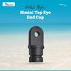MARINE CITY Black Nylon Bimini Top Eye End Cap, Round Inside Eye End, Lightweight, Outer Diameter, Ideal for Marine, Boats, Yachts, Ships, and Hardware Accessories (1 Pcs, 3/4 Inches) view 2