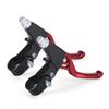 DISIWENE 1 Pair Bicycle Brake Lever, V-Brake Handlebar Aluminium Alloy Bike Brake Handle Universal 2.2cm for Most Bicycle, Road Bike, Mountain Bike (Red) view 1