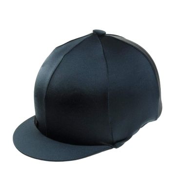 Capz Plain Lycra Cap Cover (One Size) (Navy)