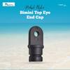 MARINE CITY Black Nylon Bimini Top Eye End Cap, Round Inside Eye End, Lightweight, Outer Diameter, Ideal for Marine, Boats, Yachts, Ships, and Hardware Accessories (4 Pcs, 3/4 Inches) view 2