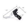 DISIWENE 1 Pair Bicycle Brake Lever, V-Brake Handlebar Aluminium Alloy Bike Brake Handle Universal 2.2cm for Most Bicycle, Road Bike, Mountain Bike (Silver) view 3