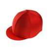 Capz Plain Lycra Cap Cover (One Size) (Red) view 1