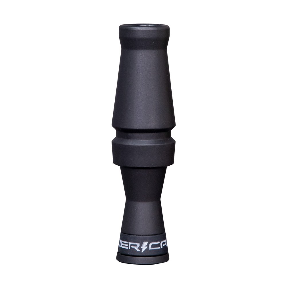 Power Calls Mallard Duck Call | Jolt | J-Frame Single Reed Molded Call for Competition, Waterfowl Hunting & Open Fields | Stealth Black | Versatile & High-Performance All-Around Call