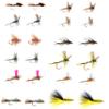 The Fly Fishing Place Eastern Trout Fly Assortment - Essential Dry and Nymph Fly Fishing Flies Collection - 2 Dozen Trout Flies with Fly Box view 1