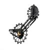 KCNC Road Cyclocross Gravel Bicycle Bike Rear Derailleur Oversized Pulley Wheel System Cage OSPW for Sram Red Force 10 11 Speed use(Black) view 1