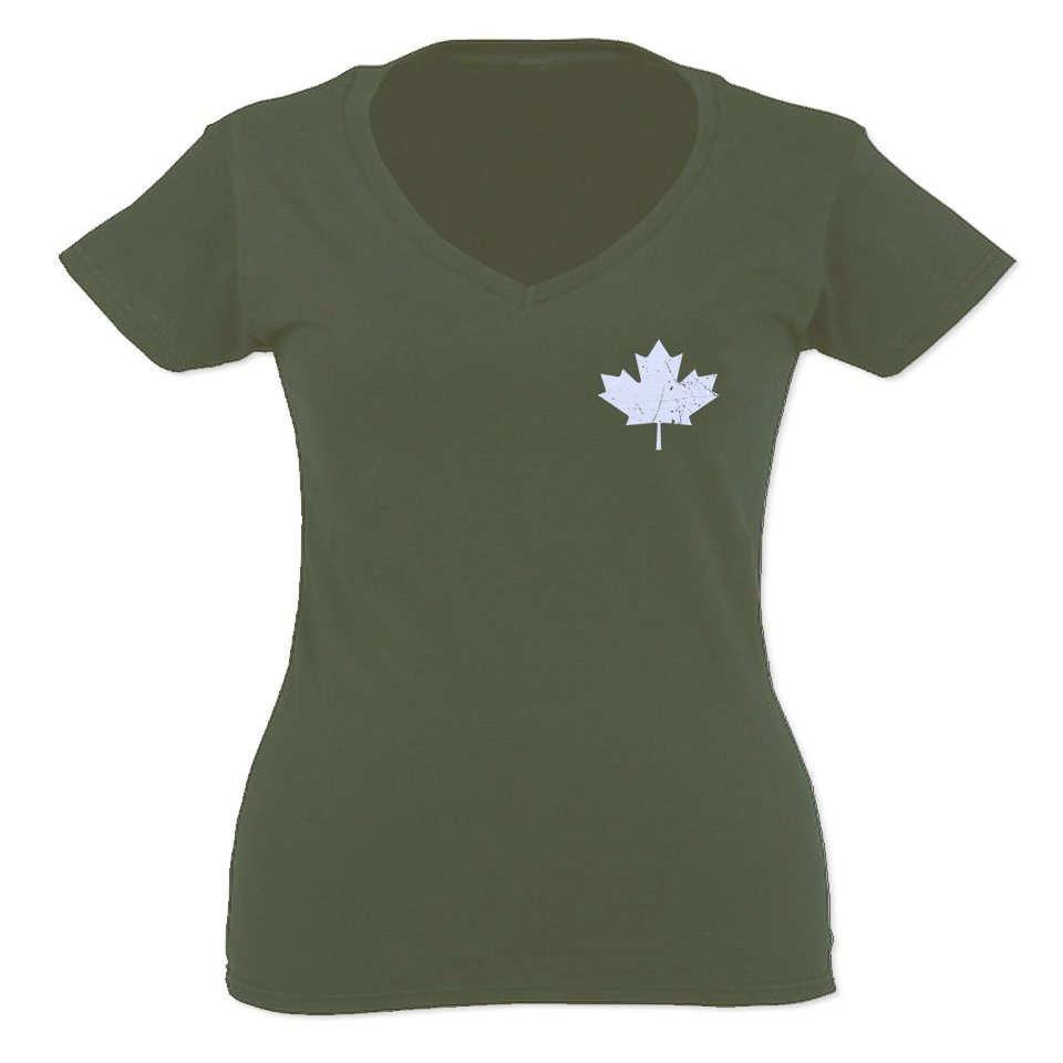 0085. Canadian Maple Leaf Flag Canada Pride Vintage Men's Long Sleeve t Shirt (Black, 2X Large)