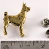 Basenji Pin, Full Body, Gold Plated, DG318F, 1 1/2 Inches, Handmade in the USA, Barkless Gift, Realistic Pin, Metal, Lapel Pin, Hat Pin, Brooch, Gift, Over 90 Dog Breeds Available view 2