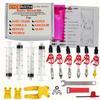 CYCEARTH Bicycle Brake DOT Oil Bleed Kit for Avid Sram Code 5 Code R Juicy Ultimate Elixir Formula Hayes Bngal Hope Quad Hydraulic Disc Tools view 1