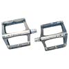 UPANBIKE Mountain Bike Bearing Pedals 9/16'' Spindle Aluminum Alloy Flat Platform for BMX MTB Road Bicycle (Titanium Color) view 1