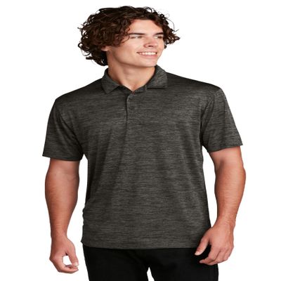 SPORT-TEK Unisex PosiCharge Electric Heather Polo