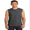 Port & Company Core Cotton Sleeveless Tee 3XL Dark Heather Grey view 1